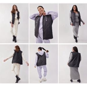 Socialite black lightweight vest plus